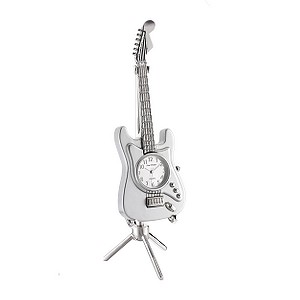 H Samuel Miniature Clock Les Paul Guitar