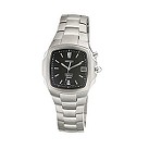Seiko men's titanium kinetic bracelet watch