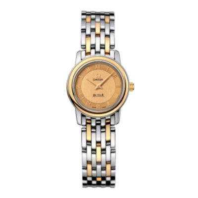 Omega De Ville Prestige ladies' two-colour watch