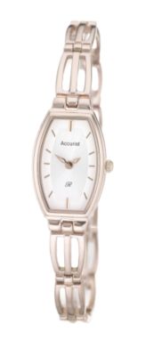Accurist ladies' gold-plated bracelet watch