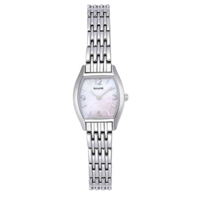 Accurist ladies' stainless steel mother of pearl bracelet watch - Product number 6026036