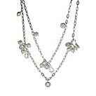 Guess Collection pearl and crystal long necklace