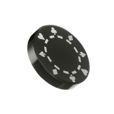 David Redman black crystal single poker chip - Product number 6036724