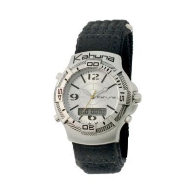 Kahuna Men's Black Velcro Strap Watch at H. Samuel