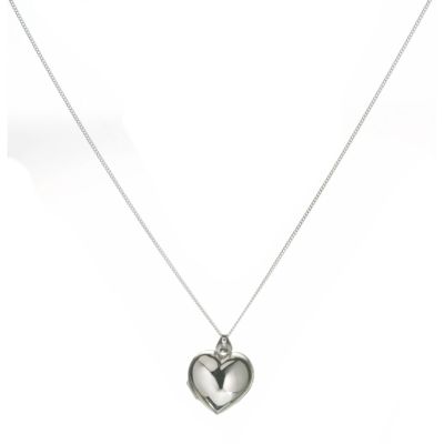 Sterling silver heart locket - Product number 6044220