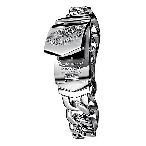Marc Ecko Men` Bracelet Watch With Cover