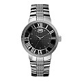 Marc Ecko The Deca Men's Black Dial Bracelet Watch