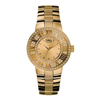 Marc Ecko The Deca Men's Gold-plated Bracelet Watch