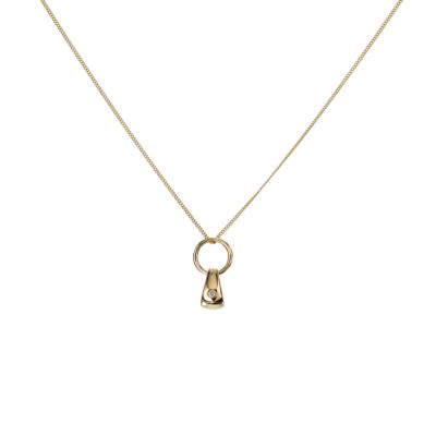 Hot Diamonds 9ct gold charm carrier pendant - Product number 6072356