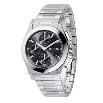 Gucci Pantheon men's stainless steel bracelet watch