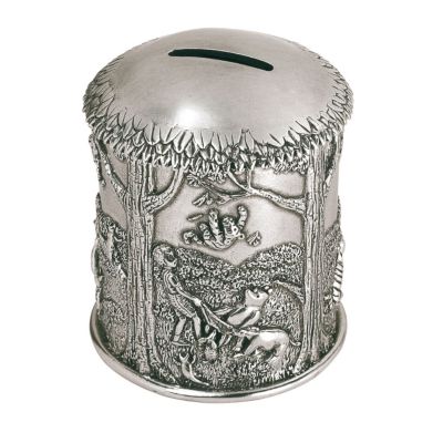 Royal Selangor pewter Winnie the Pooh and Tigger money box - Product number 6080731