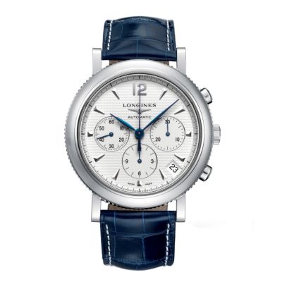 Longines men's automatic chronograph strap watch - Product number 6080898
