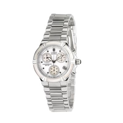 Citizen ladies' eco drive stainless steel bracelet watch - Product number 6081843