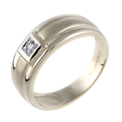 9ct Yellow Gold Diamond Ring - Product number 6098886