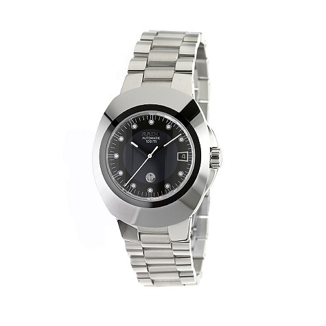 Rado mens stainless steel bracelet watch