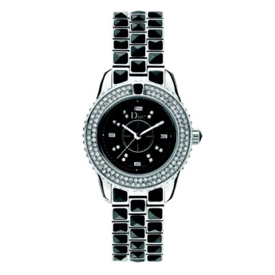 Christian Dior stainless steel & diamond bracelet watch - Product number 6105068