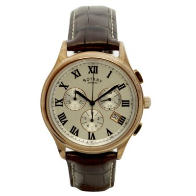 Rotary men's chronograph strap watch