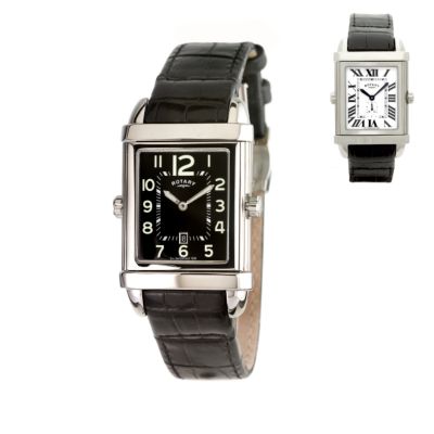 Revelation mens reversible face watch