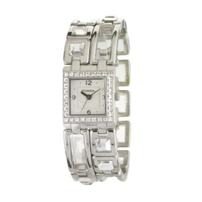 Fossil Ladies' Stone Set Double Bracelet Watch - Product number 6136745