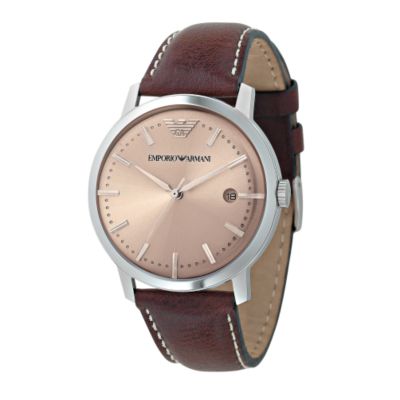 Emporio Armani bronze dial watch - Product number 6137032