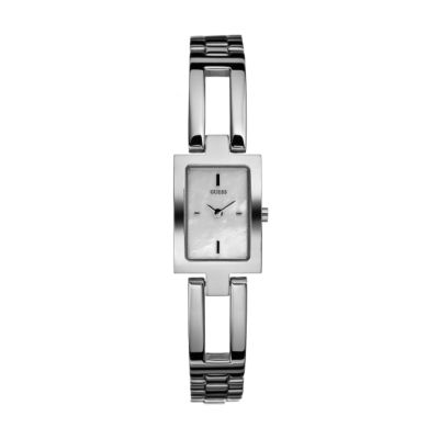 Guess Prestine Ladies`Mother of Pearl Dial Bracelet Watch