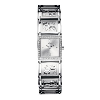 Guess Ladies Square Dial Bracelet Watch