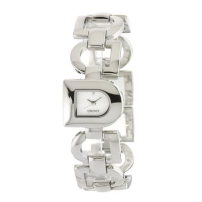 DKNY Stainless Steel D Link Bracelet Watch - Product number 6138608