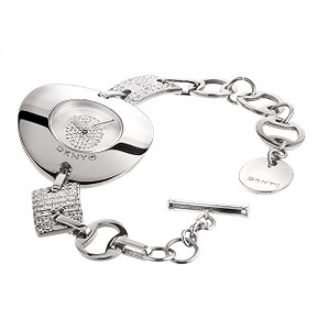 DKNY Ladies`Stainless Steel Link Bracelet Watch