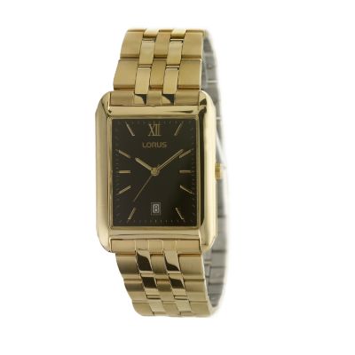 Lorus Men's Gold-Plated Bracelet Watch - Product number 6138969