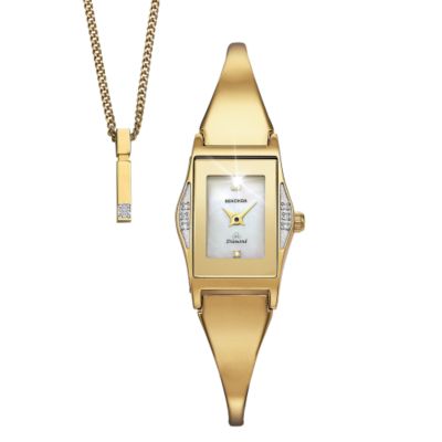 Sekonda Ladies Exclusive Ladies 10 Diamond Watch Gift Set
