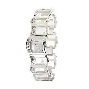 Ladies`Seksy Stone Set Bracelet Watch