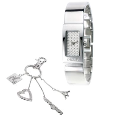 Morgan Ladies' Stone Set Bracelet Watch - Product number 6139507