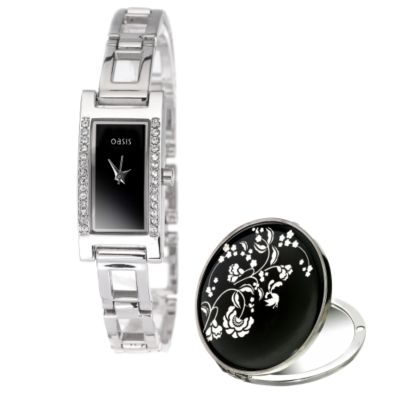 Oasis Ladies' Watch And Mirror Set - Product number 6139558
