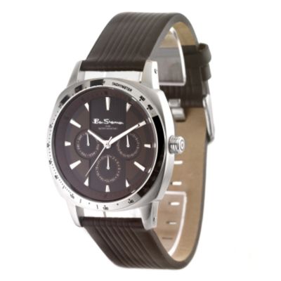 Ben Sherman Men's Brown Leather Strap Watch - Product number 6139779