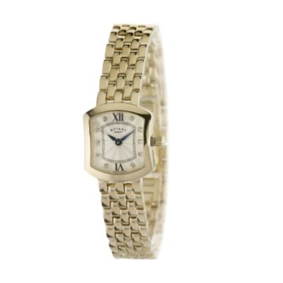 Rotary Ladies' Gold-Plated Bracelet Watch