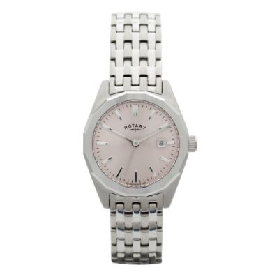 Rotary Ladies' Pink Dial Bracelet Watch - Product number 6141102