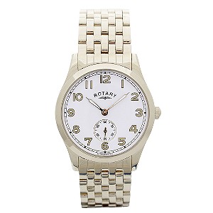 Rotary Gold Plated Men` Watch