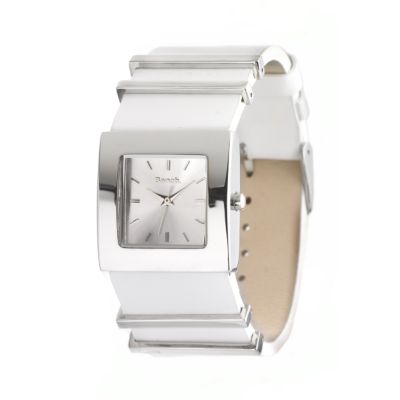 Bench Ladies' White Strap Watch With Silver Dial - Product number 6141919