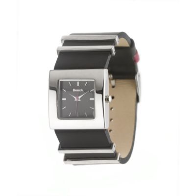 Bench Ladies`Black Strap Watch