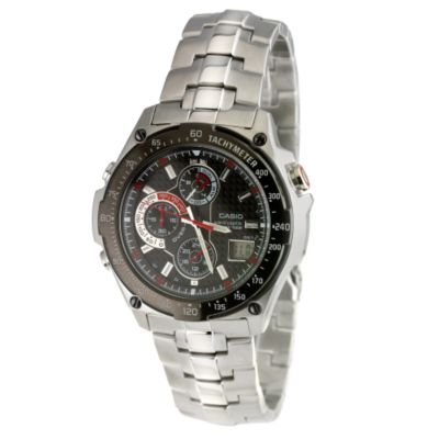 Men` Stainless Steel Bracelet Sports Watch