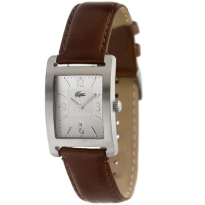 Lacoste Men's Brown Leather Strap Watch - Product number 6143334