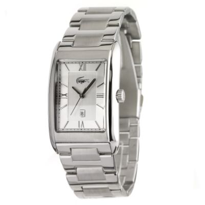 Men` Stainless Steel Watch With Logo
