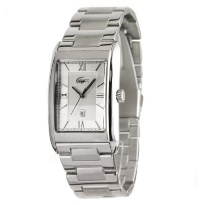 Lacoste Men` Stainless Steel Watch With Logo