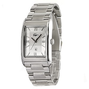 Lacoste Men` Stainless Steel Watch With Logo