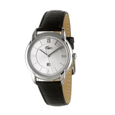 Lacoste Black Leather Strap Watch - Product number 6144098