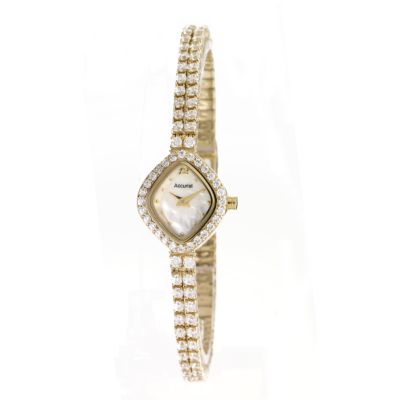 Accurist Ladies' Gold -Plated Bracelet Watch - Product number 6144136
