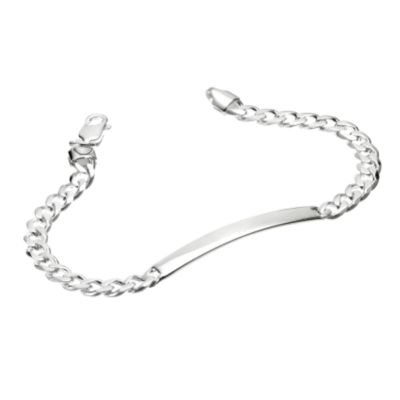 sterling Silver ID Bracelet