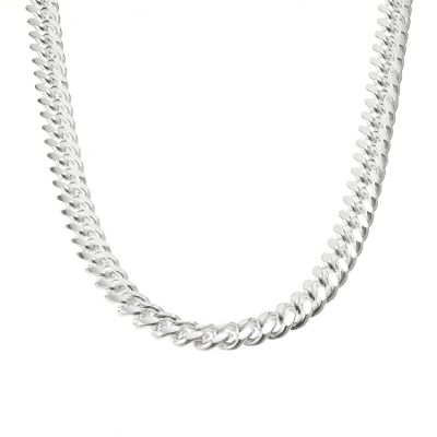 sterling Silver 22 Large Heavy Curb Chain