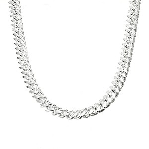 sterling Silver 22 Large Heavy Curb Chain