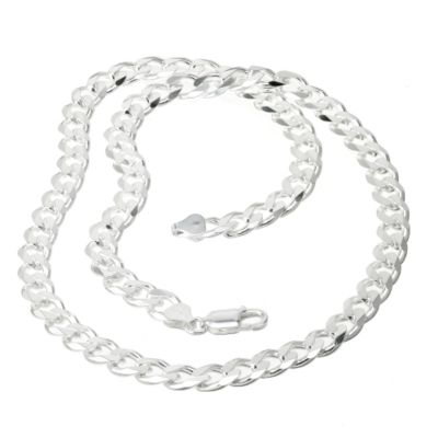 sterling Silver 22 Medium Curb Chain